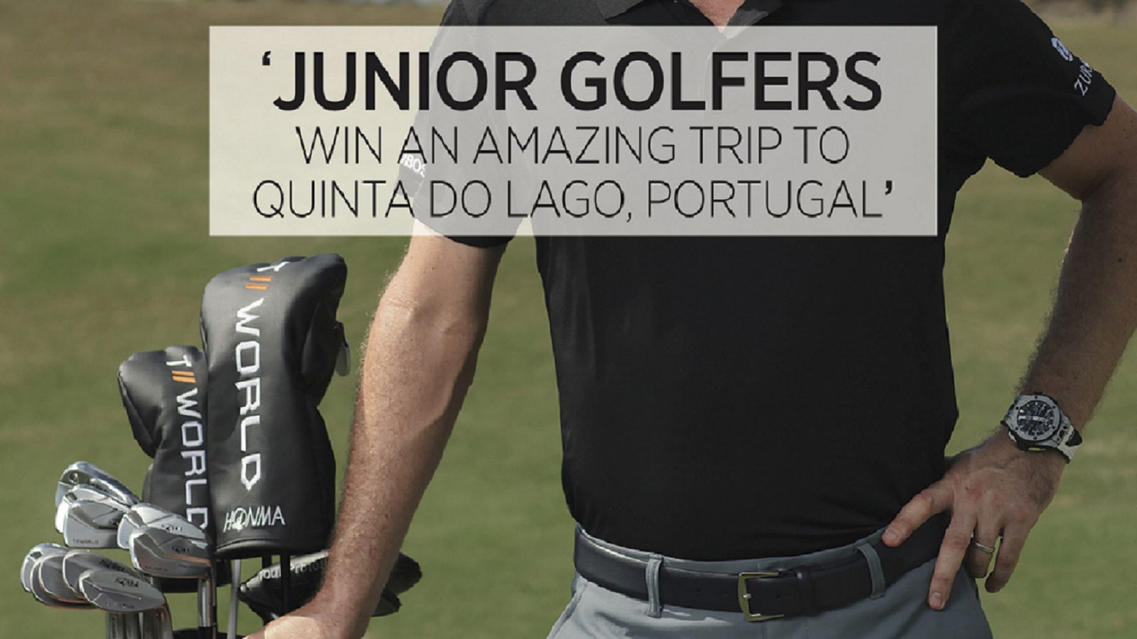 Justin Rose to sponsor Telegraph Junior Championship at Quinta do Lago